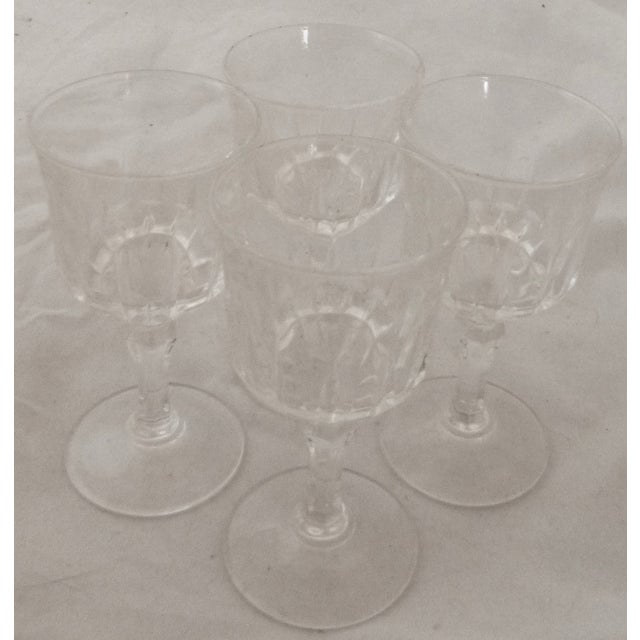 French Crystal Cordial Glasses Set of 4 Chairish