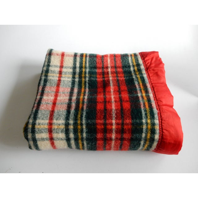 Pearce Red Plaid Blanket Chairish