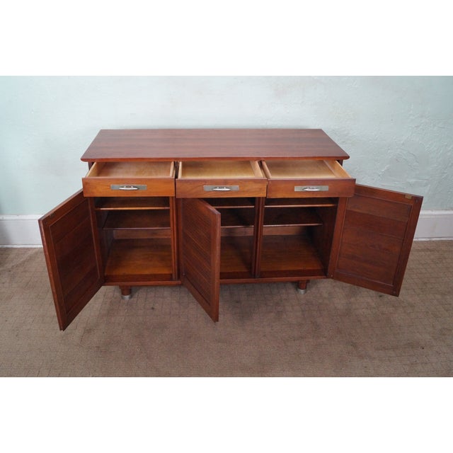 Willett Trans East MidCentury Cherry Credenza Chairish