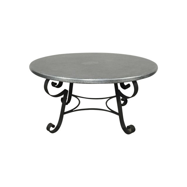 Zinc Top Coffee Table By Arhaus