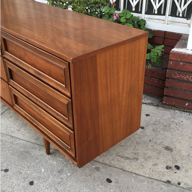 Vintage Walnut Dresser Chairish