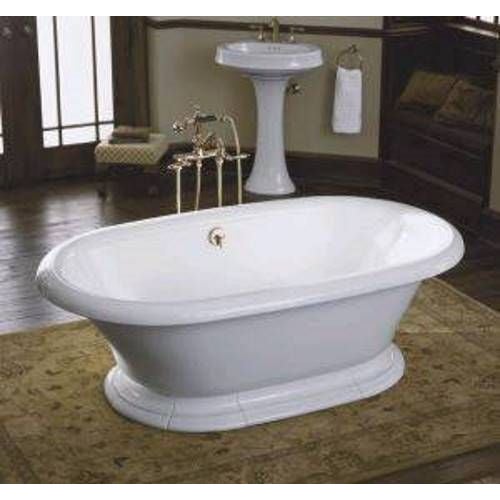 Kohler Vintage Cast Iron Freestanding Bathtub | Chairish