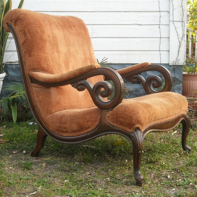 Antique Victorian Chair Sleepy Hollow Style Chairish