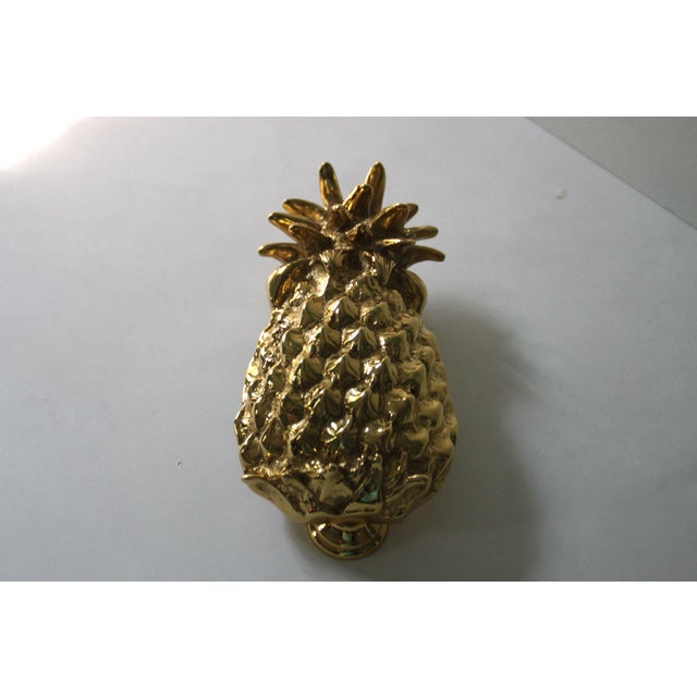 symbol of italian hospitality Knocker  Pineapple  Chairish Door Brass