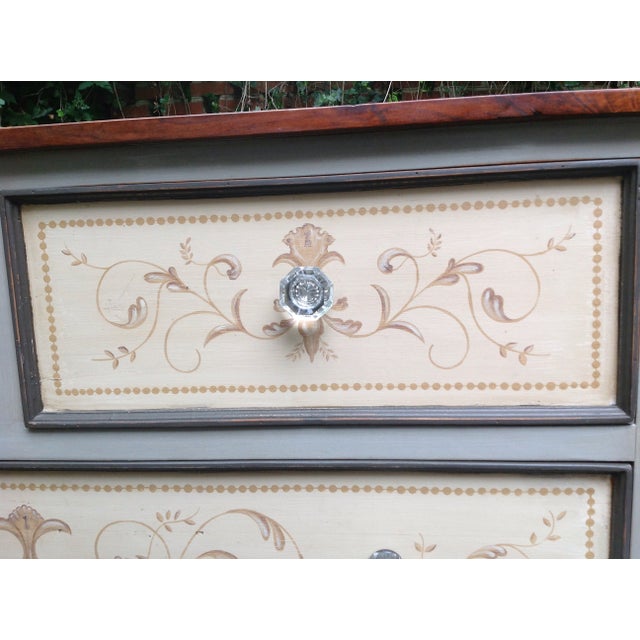 Large Hand Painted Dresser by Busbin Chairish