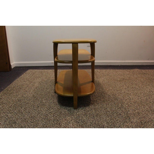 HeywoodWakefield MidCentury 3Tier Side Table Chairish
