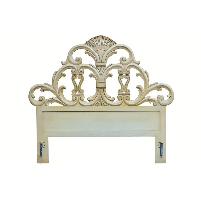 French Style Queen Size Headboard Chairish