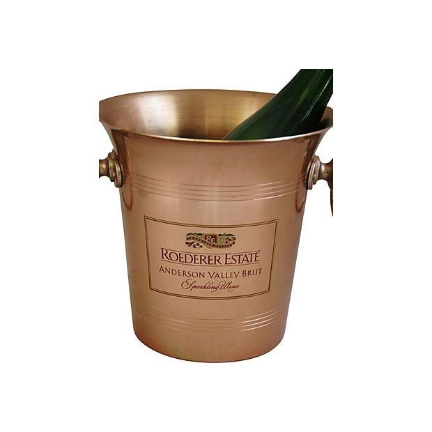 Vintage Roederer Estate Wine Chiller Bucket Chairish
