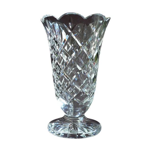 Waterford Crystal Flower Vase Chairish