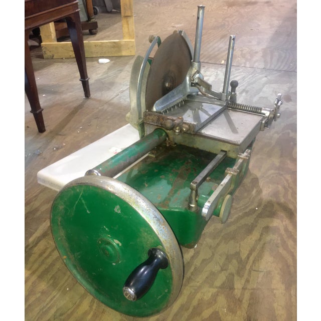 Antique Berkel Hand Crank Deli Meat Slicer Chairish