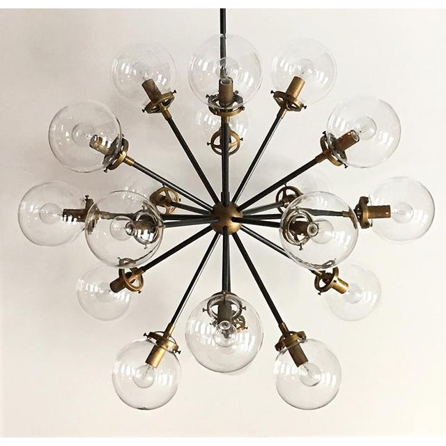 Restoration Hardware Bistro Globe Burst | Chairish