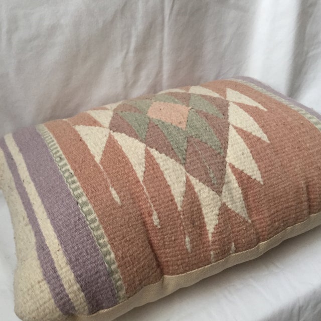 Overstuffed Southwestern Rug Pillow Chairish