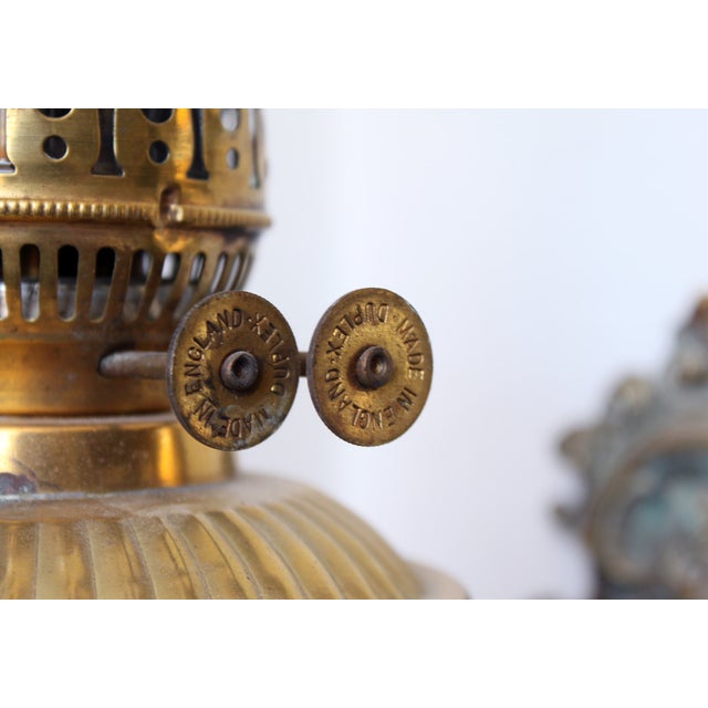Brass Wall Bracket Oil Lamp Chairish