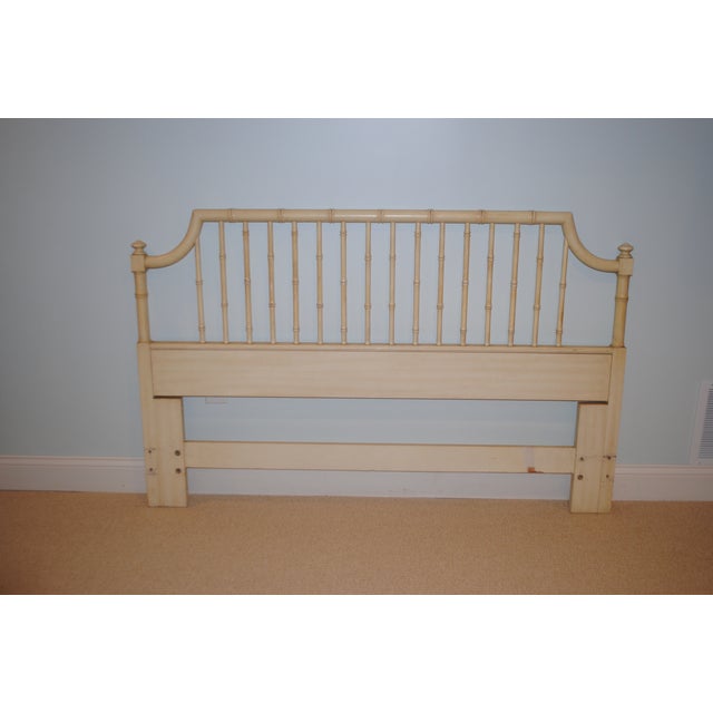 Thomasville Faux Bamboo Headboard Full/Queen Chairish