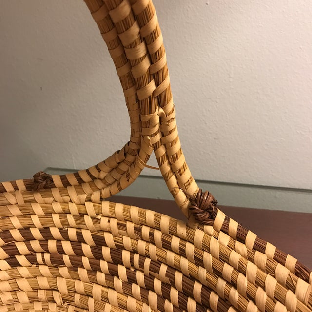 Charleston Sweetgrass Baskets (One by Ellis Family) a Pair Chairish