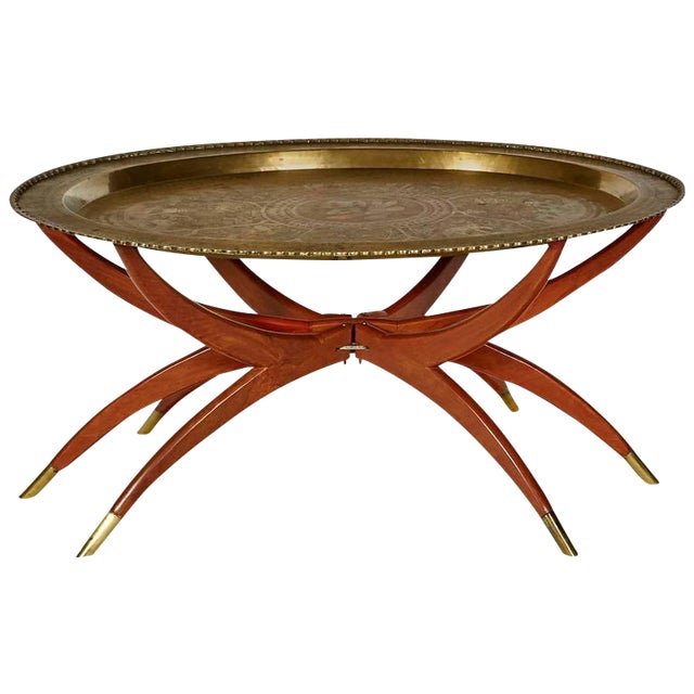 Drexel Heritage Grand Tour Faux Bamboo Side Table Chairish