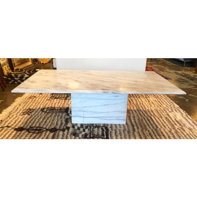 Carrara Marble Coffee Table Chairish
