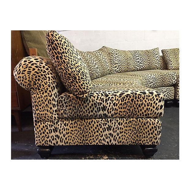 Leopard 2 Piece Sectional Sofa Chairish