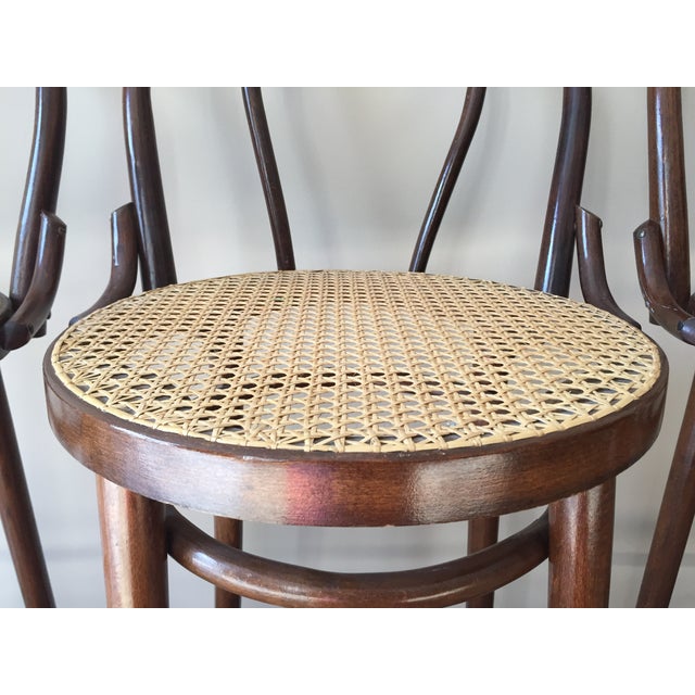 Style Bentwood Bar Stools Set of 4 Chairish