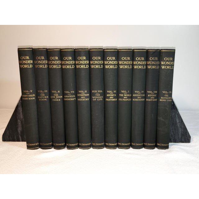 Vintage Our Wonder World Children's Encyclopedia Set of 11 Chairish