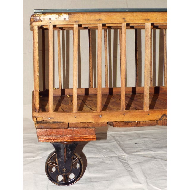 Vintage Chicken Crate Coffee Table Chairish