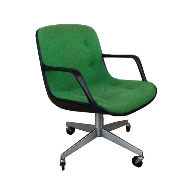 Mid-Century Modern SteelCase Vintage Green Office Chair ...