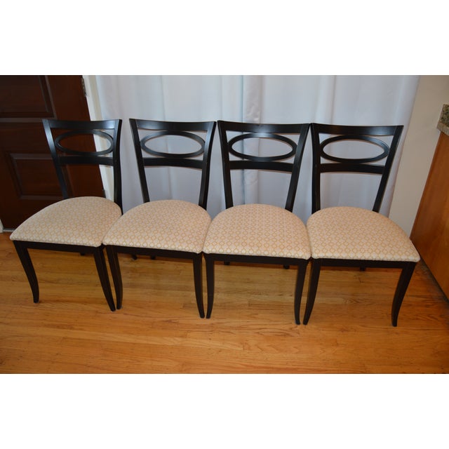 Arhaus Furniture Modern Dining Chairs Set of 4 Chairish