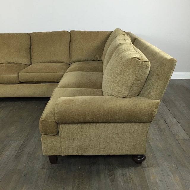 Henredon Two Piece Sectional Sofa Chairish