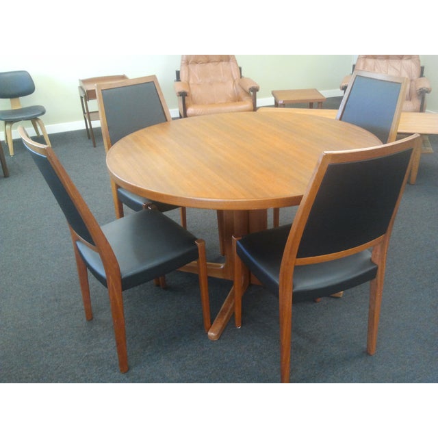 Danish Mid Century Modern Teak Dining Set Chairish