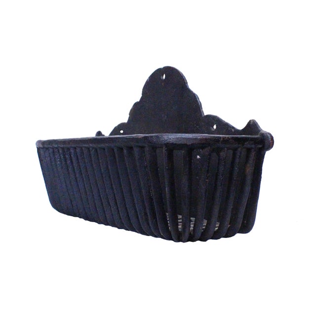 Vintage Wall Mount Cast Iron Plant Holder Chairish