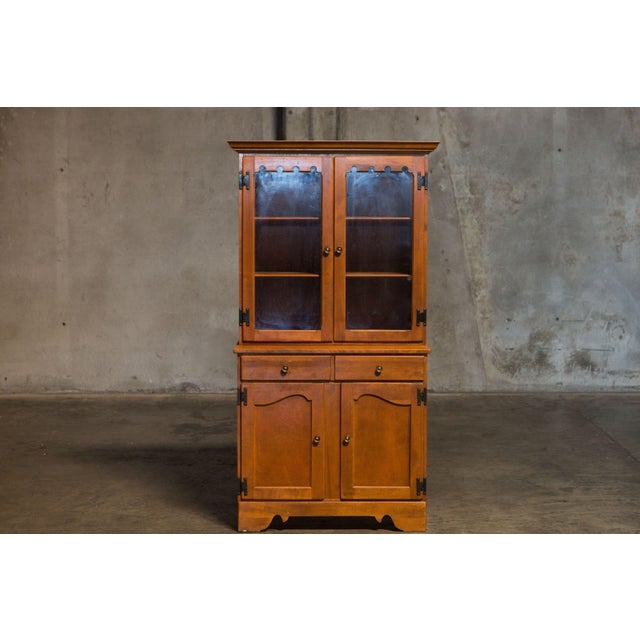 Vintage Ethan Allen China / Display Hutch Chairish