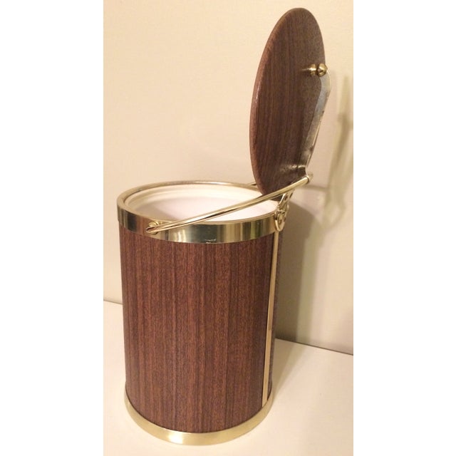 Retro Hinged Lid Ice Bucket Chairish