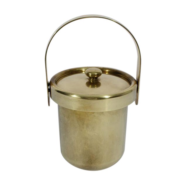 Solid Brass Ice Bucket Chairish