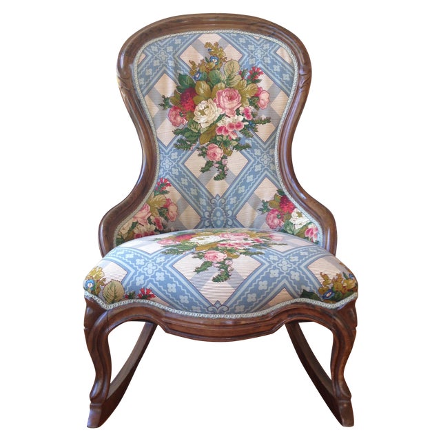 Victorian Ladies' Slipper Rocking Chair Chairish