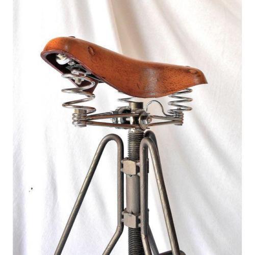 Bicycle Seat Adjustable Height Swivel Stool Bar/Counter Stool Chairish