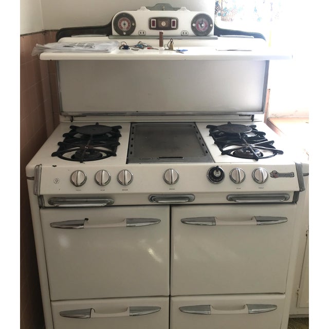 1950s Vintage O'Keefe & Merritt Stove With Griddle Chairish