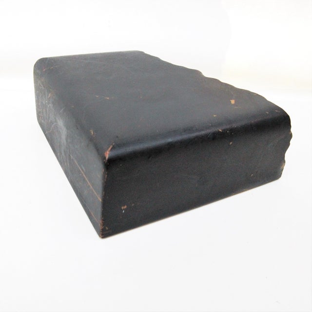 Burl Wood Secret Stash Box Chairish