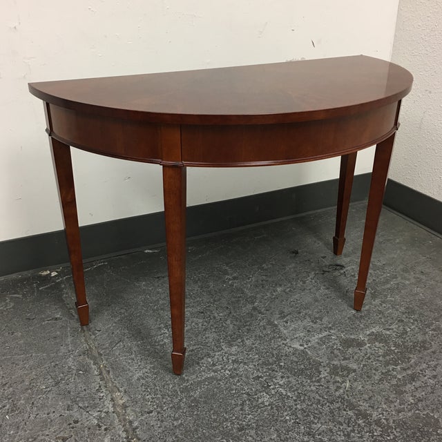 Bombay Company Demilune Console Table Chairish