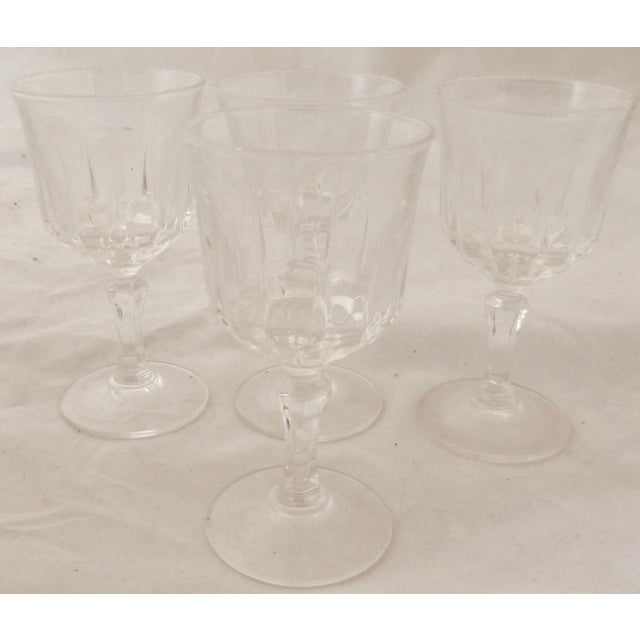 French Crystal Cordial Glasses Set of 4 Chairish
