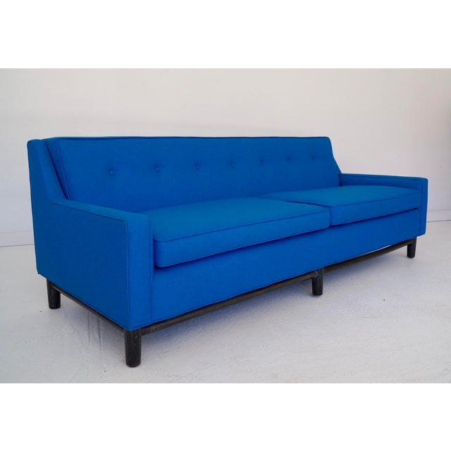 Blue MidCentury Modern Sofa Chairish