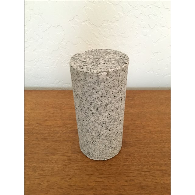 Decorative Granite Cylinder Chairish