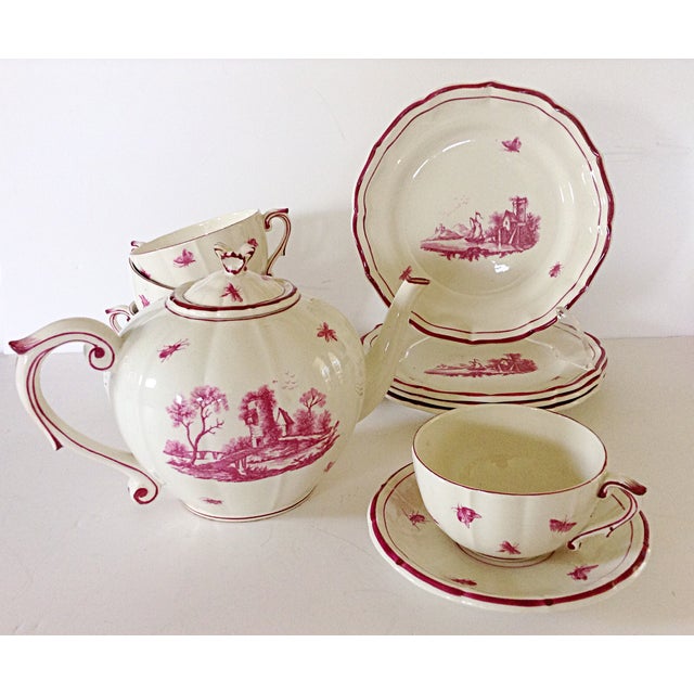 Gien 19th Century French Tea Set Chairish