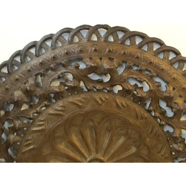 Vintage Bronze Metal Wall Medallion Chairish