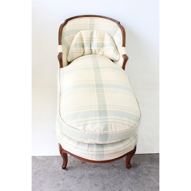 Vintage French Country Chaise Lounge Chairish