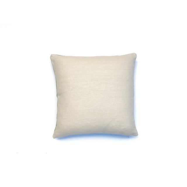 Light Green Throw Pillow With Nui Shibori Circle Design Chairish