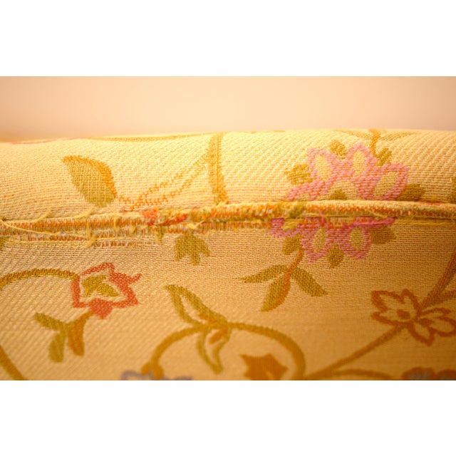 Yellow Floral Loveseat Chairish