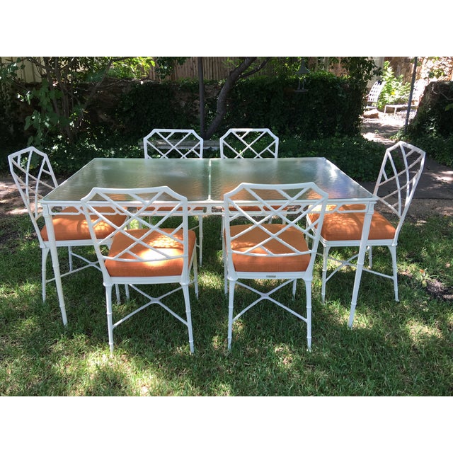 1981 Brown Jordan Calcutta Collection Dining Set Chairish