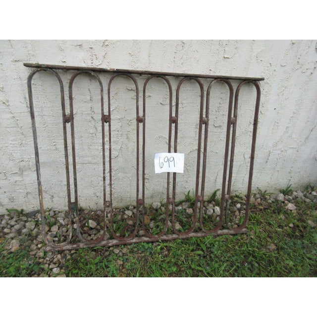 Antique Victorian Iron Fence Element Chairish
