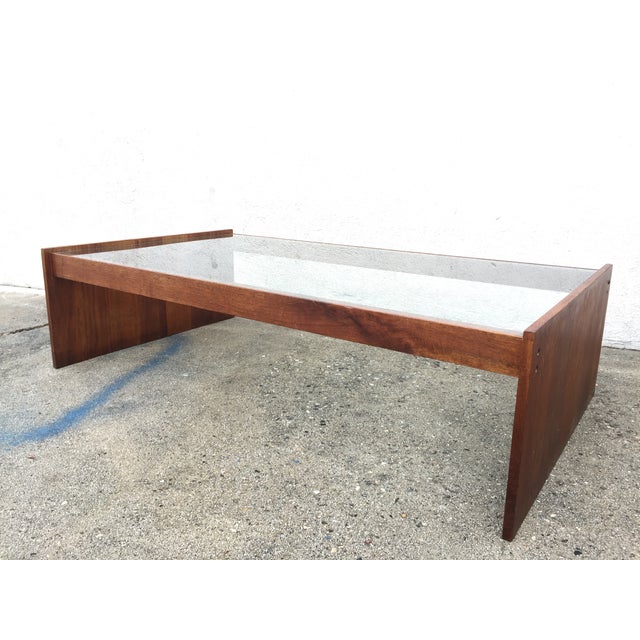 Danish Midcentury Walnut Coffee Table Chairish