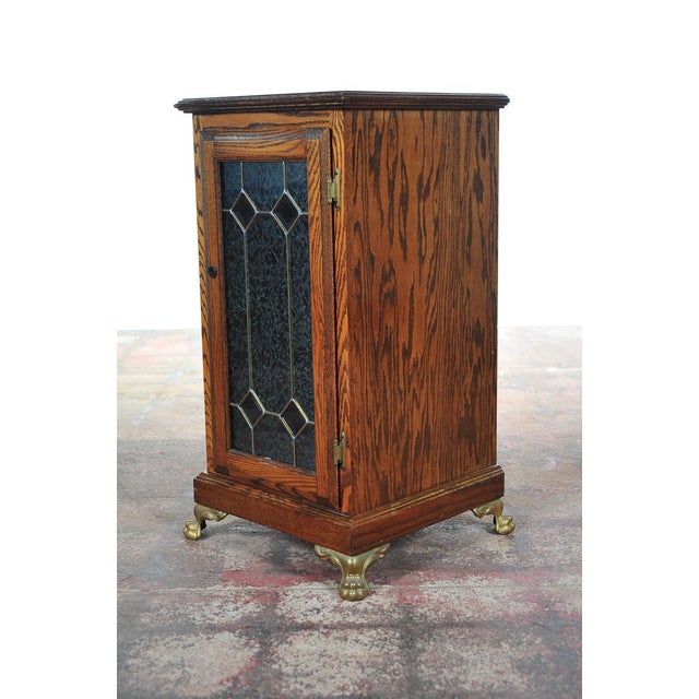 Slot Machine, Original Oak Stand Chairish